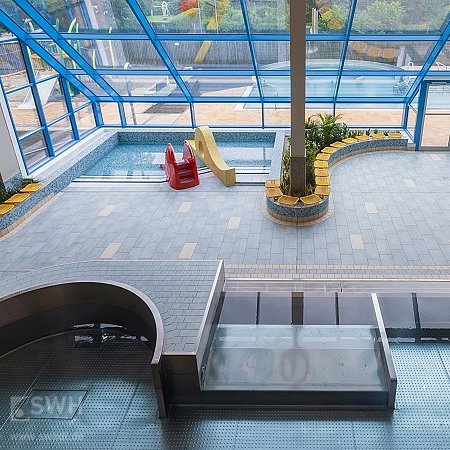 Planschbecken von oben